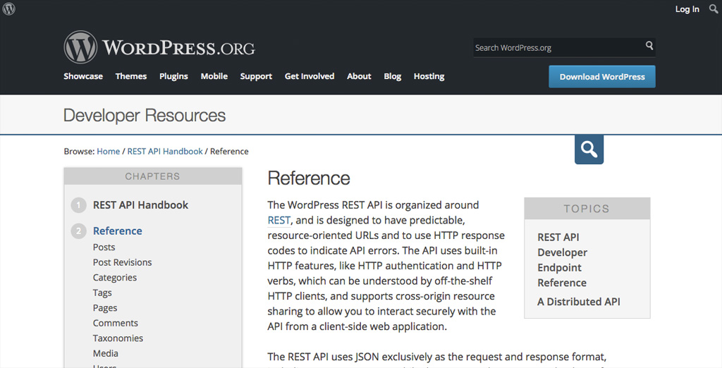 Wordpress 4.7 REST API